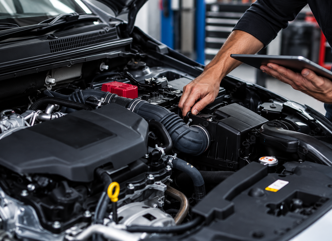 Scheduled servicing at Primpex Autohuolto